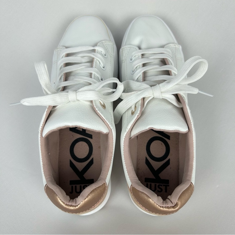 Just KOAJ white sneakers women’s size 7.5 - Picture 7 of 7